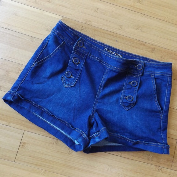 Maurices Pants - Maurices Sz 11/12 Button Front Shorts